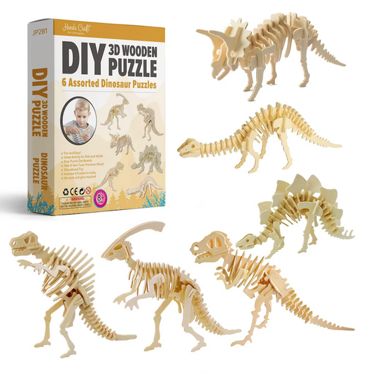 Classic Wooden Puzzle Bundle - Dinosaurs