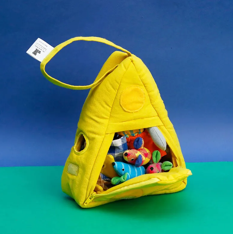 Handcrafted Organic Cotton Mouse Picnic Playhouse