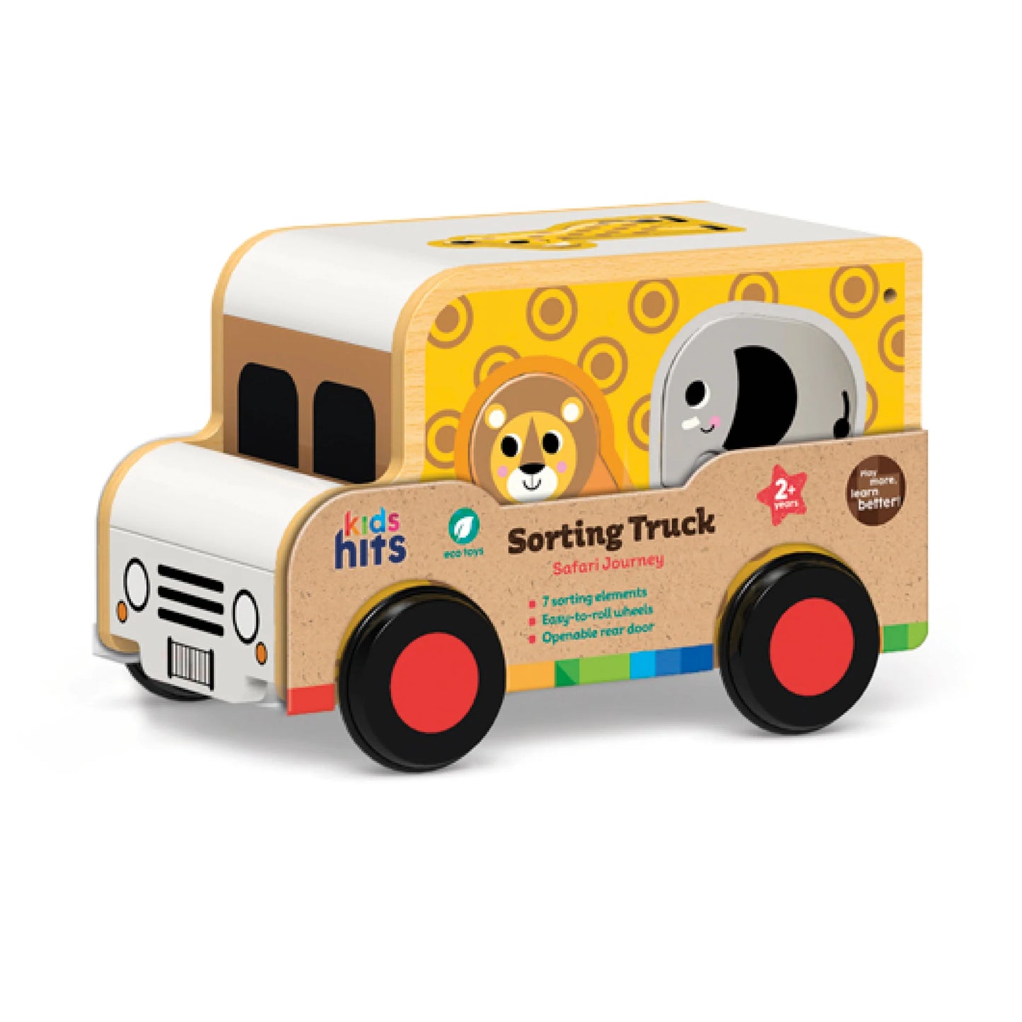 Kids Hits Sorting Truck- Safari Journey