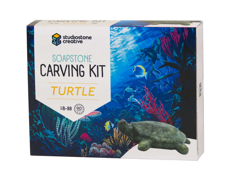 SoapStone Carving Kit- Turtle