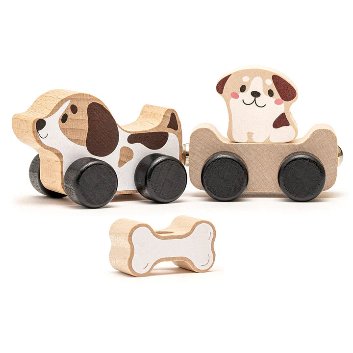 Wooden Toy- Clever Puppies