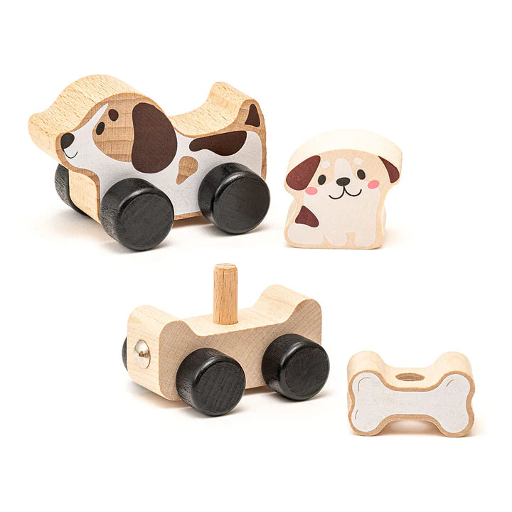 Wooden Toy- Clever Puppies