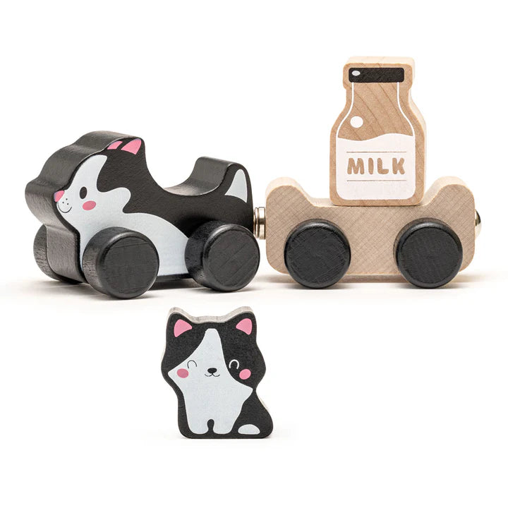 Wooden Toy- Clever Kitties