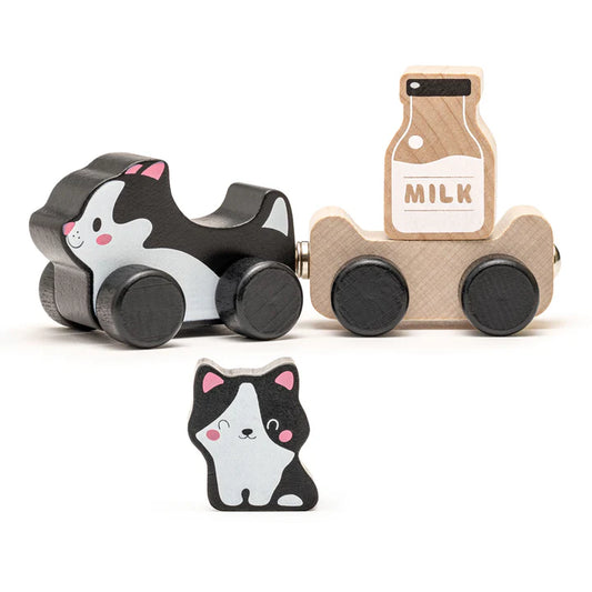 Cubika Wooden Toy- Clever Kitties