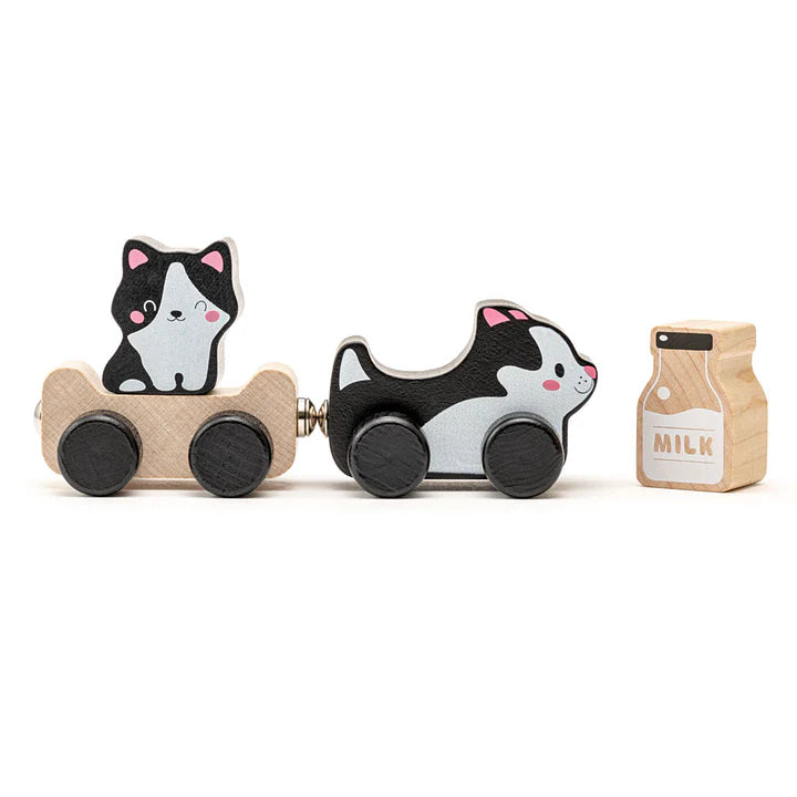 Wooden Toy- Clever Kitties