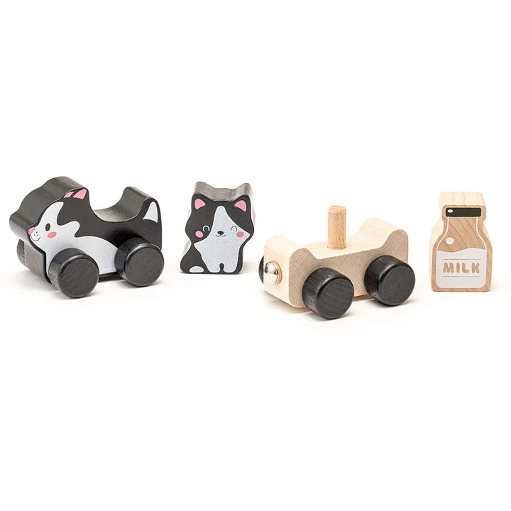 Wooden Toy- Clever Kitties