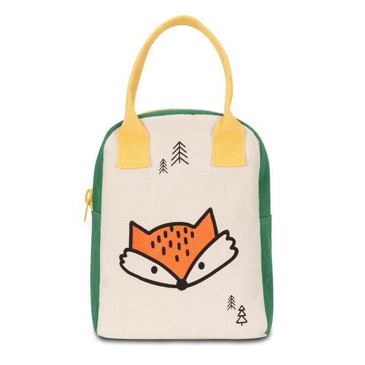 Organic Cotton Lunch Bag - Fox