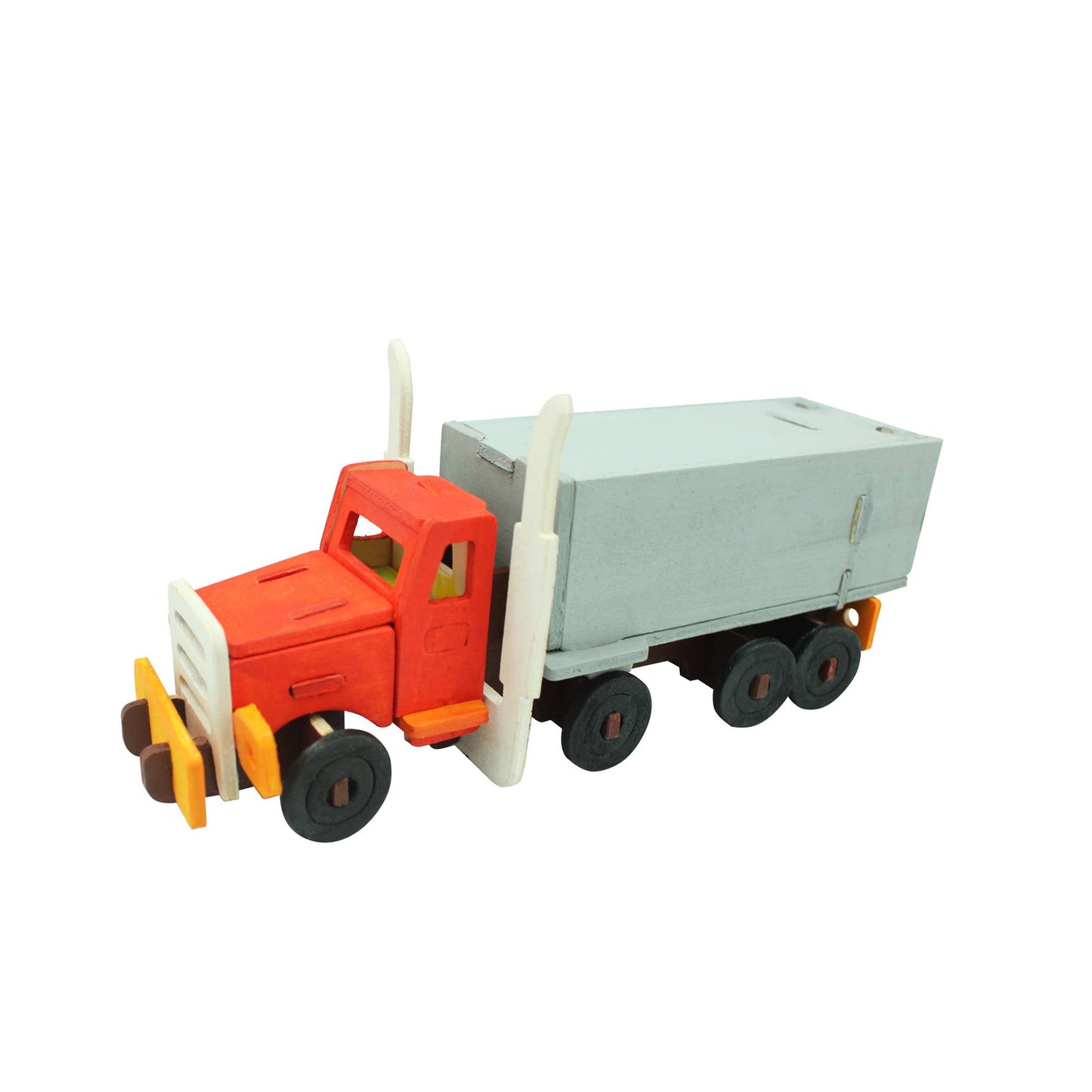 3D Wooden Puzzle with Paint Kit: Truck