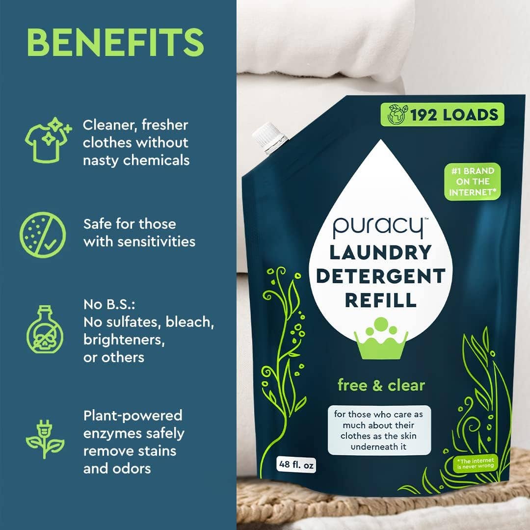 Natural Laundry Detergent Refill