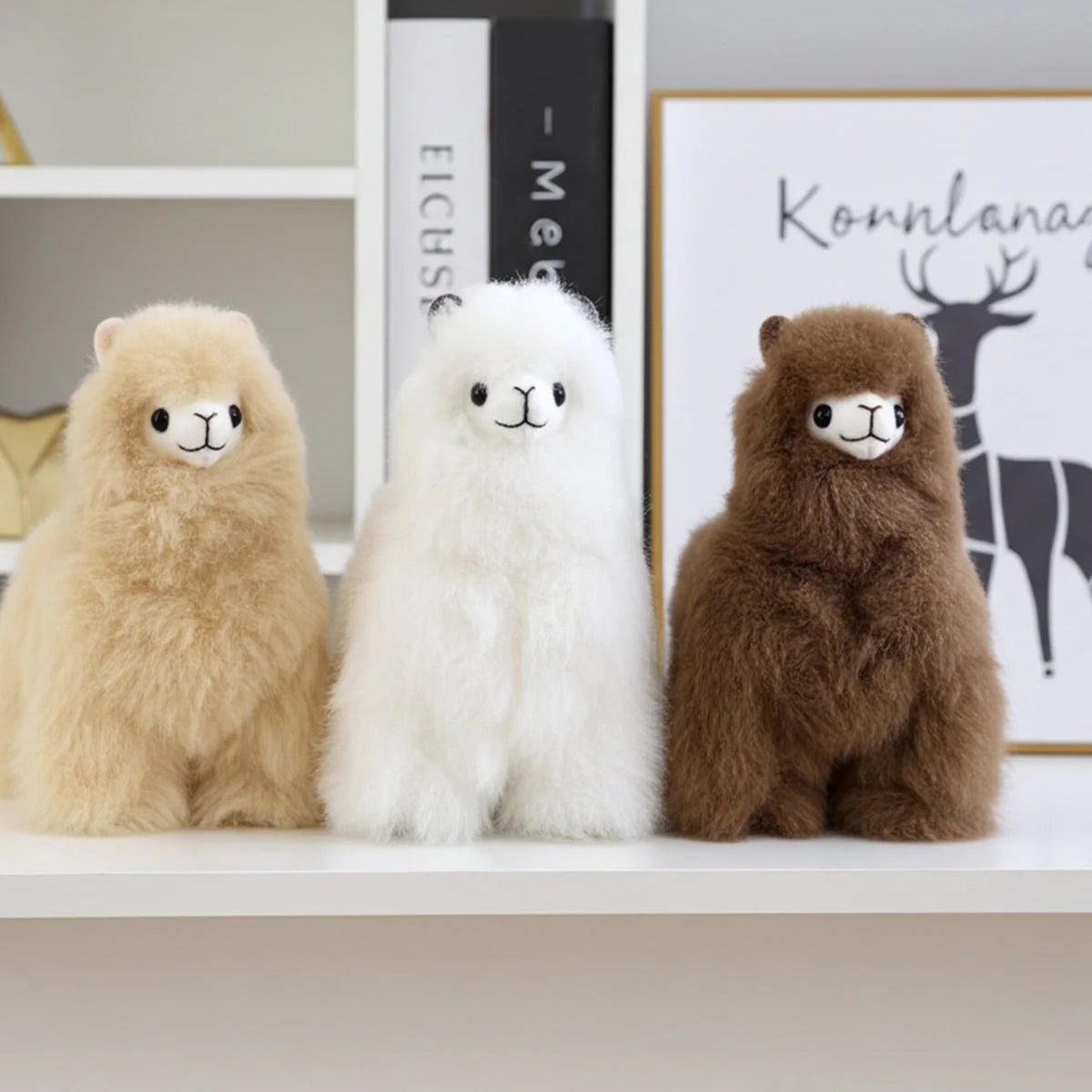 Alpaca Stuffed Animal - Small Alpaca 8,5"