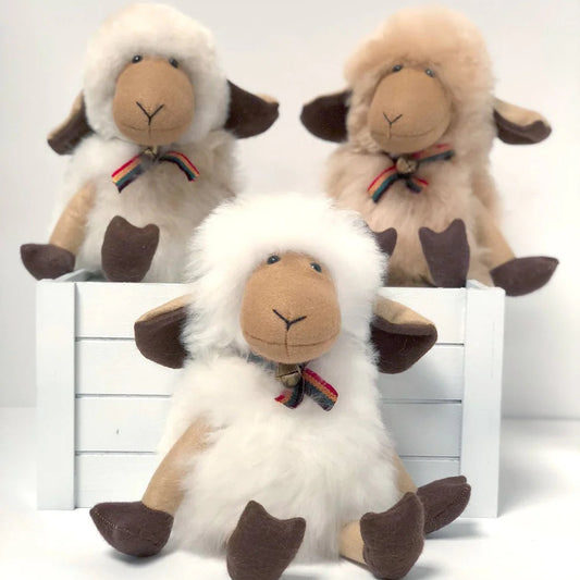 Alpaca Stuffed Animal - Small Sheep 11"