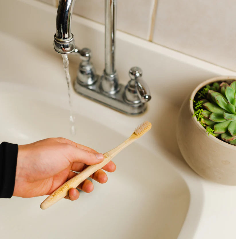 Bamboo Toothbrush- Compostable Bristle