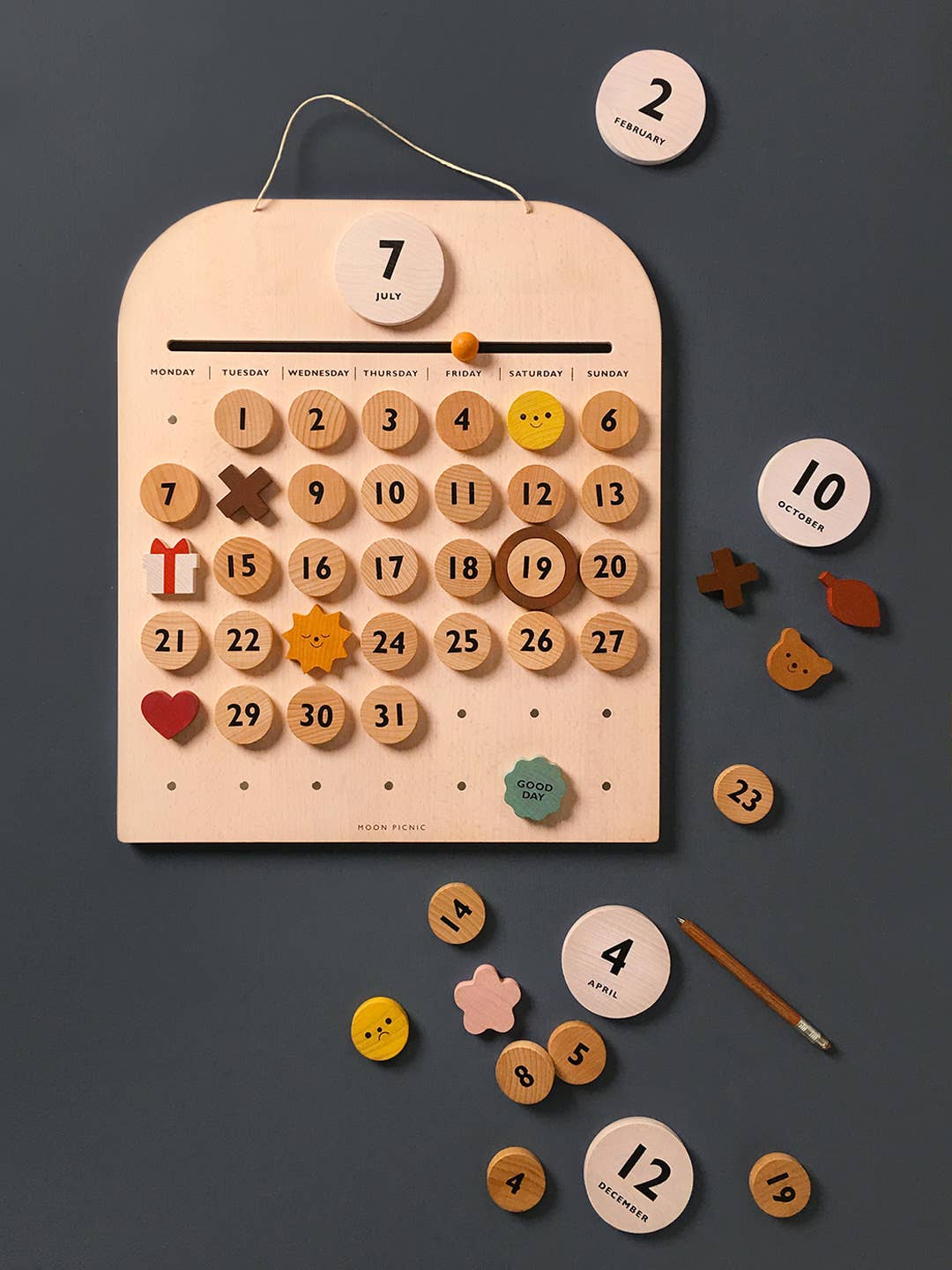 My Every Day Wooden Calendar