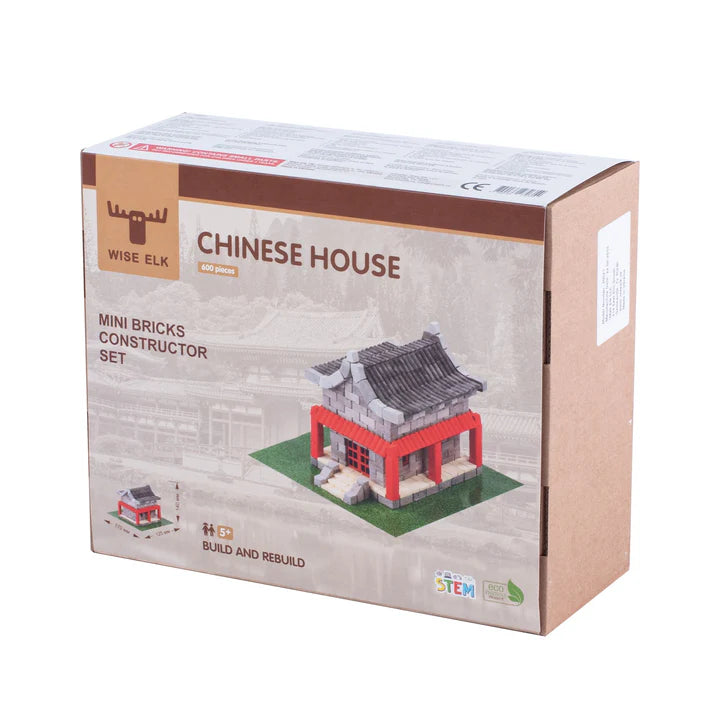 Mini Bricks Construction Set- Chinese House