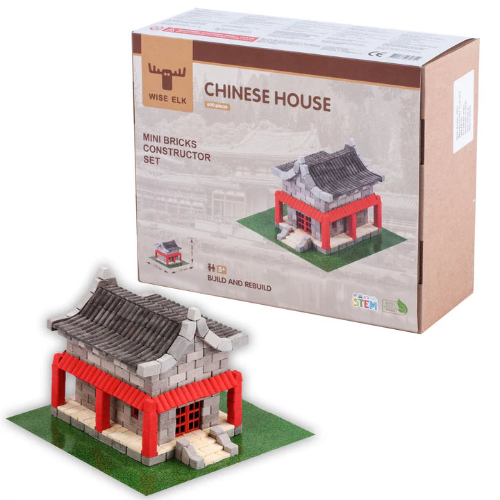 Mini Bricks Construction Set- Chinese House