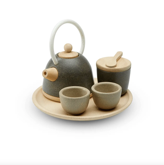 Classic Wooden Tea Set