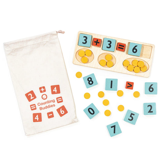 Wooden Counting Buddies Number Set