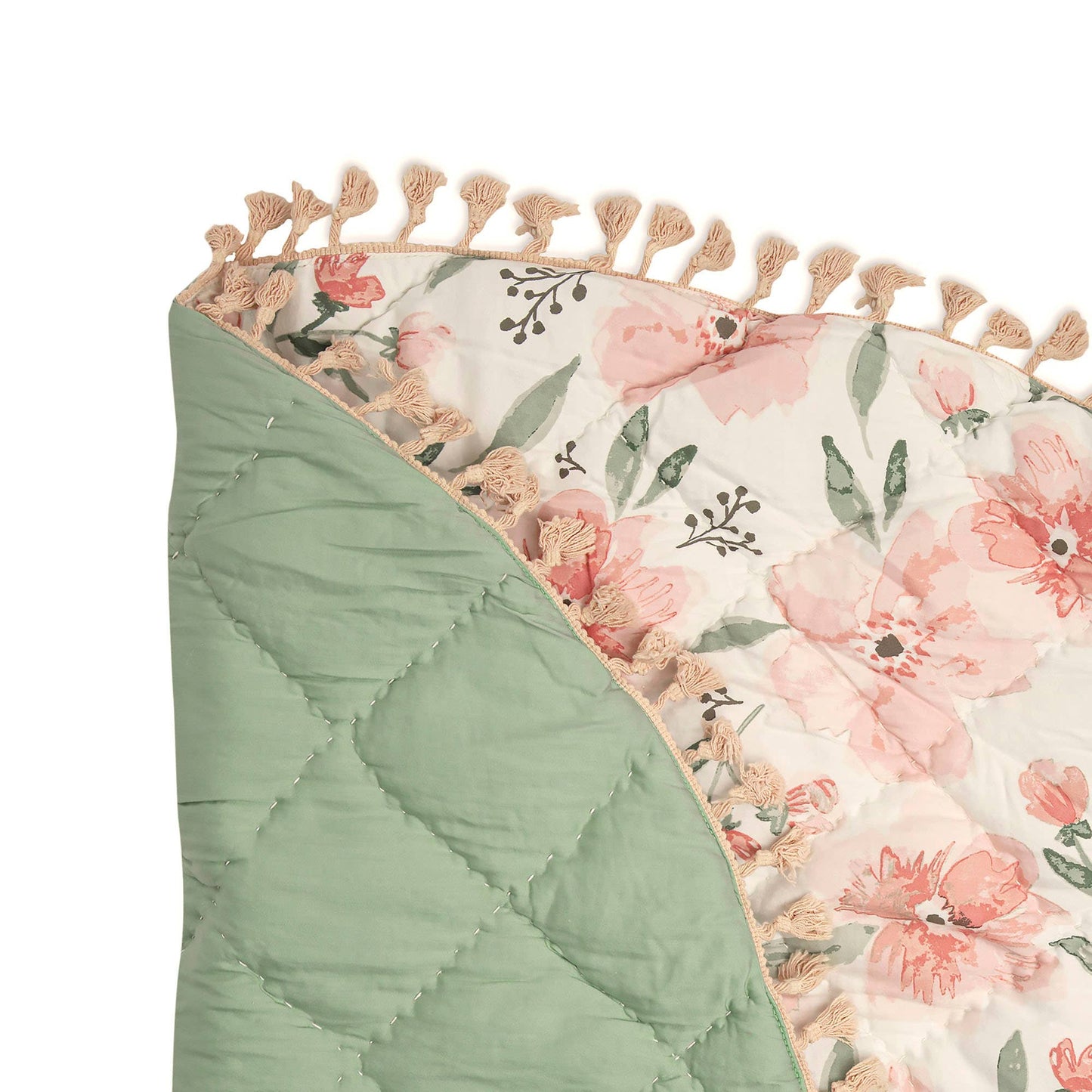 Quilted Cotton Playmat- Parker