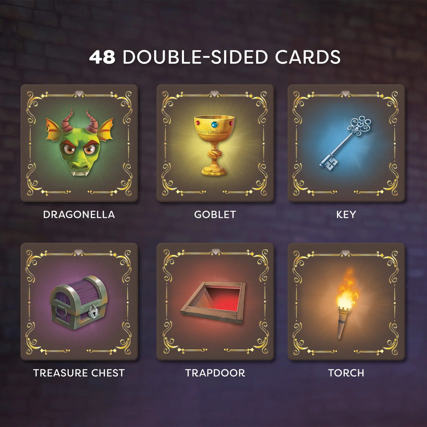 Dragonella Card Game - A Fast-Paced Treasure-Hunting Strategy Card Game