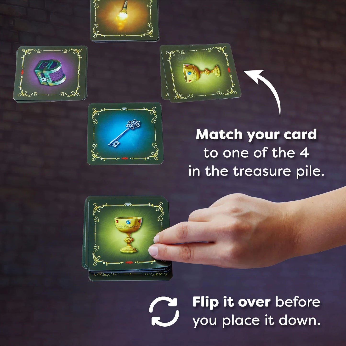Dragonella Card Game - A Fast-Paced Treasure-Hunting Strategy Card Game