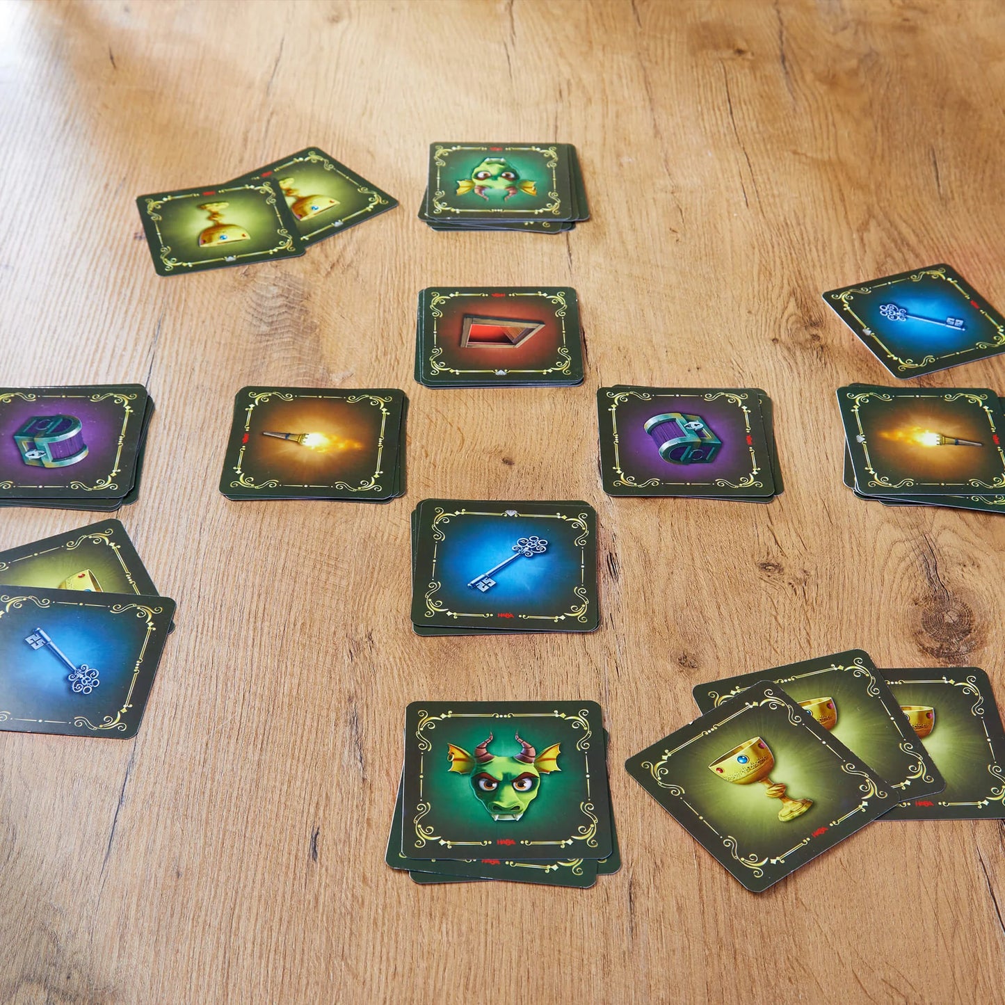 Dragonella Card Game - A Fast-Paced Treasure-Hunting Strategy Card Game