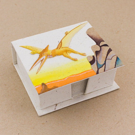 Note Box- Pterodactyl Natural White