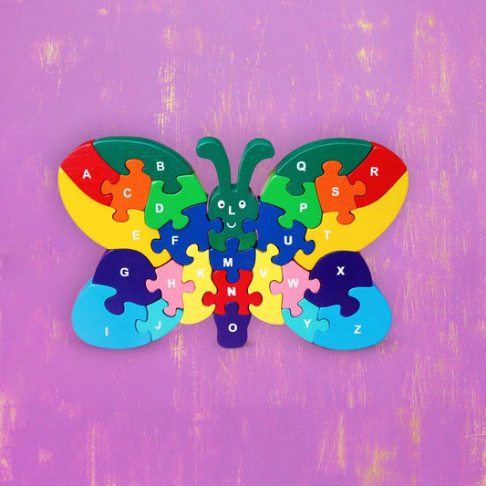 Wooden Puzzle Butterfly