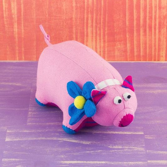 Organic Cotton Plush- Pig