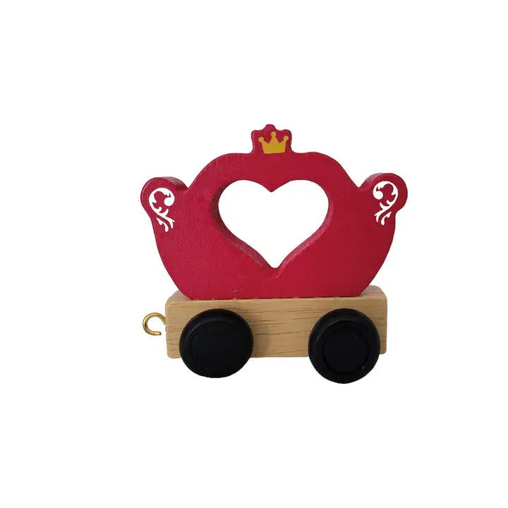 Colored Wooden Carriage Toys