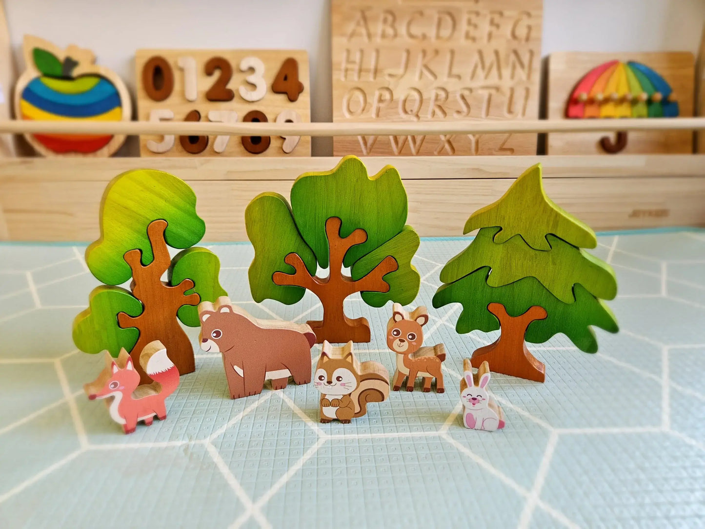 Woodland Animal Play Set