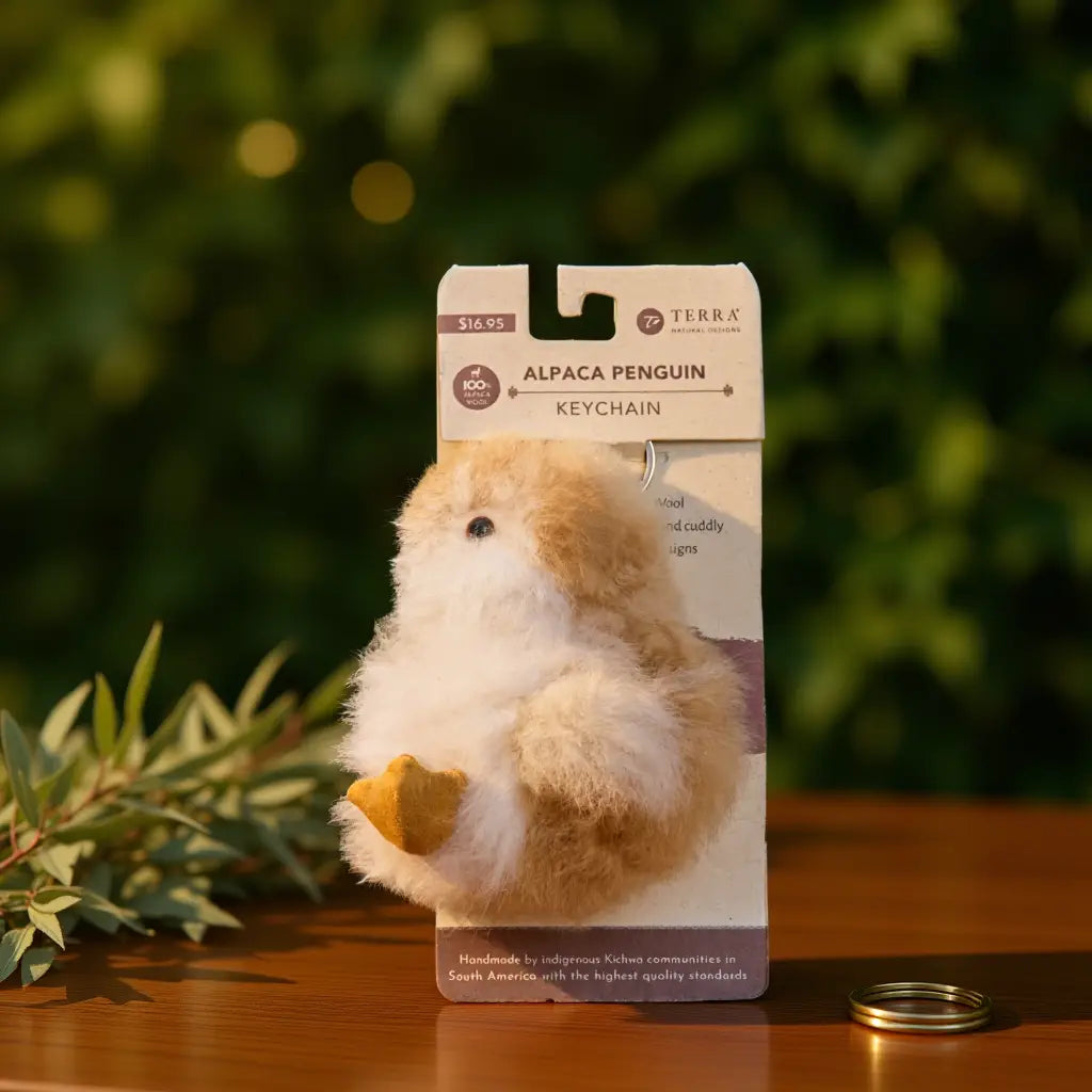Alpaca Penguin Keychain