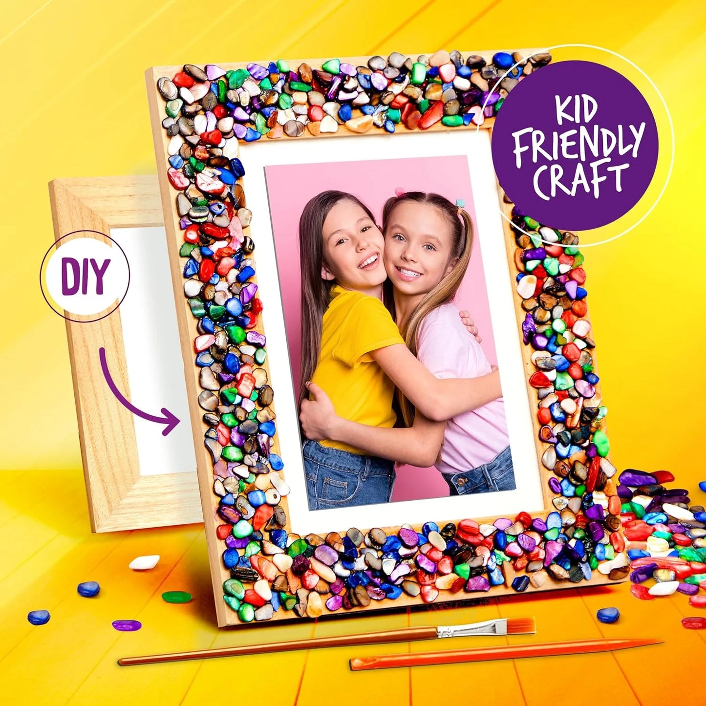 DIY Mosaic Picture Frame Kit