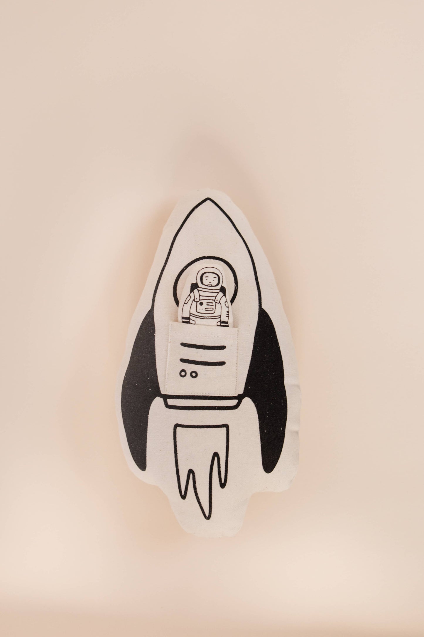 Rocket + Astronaut Pillow