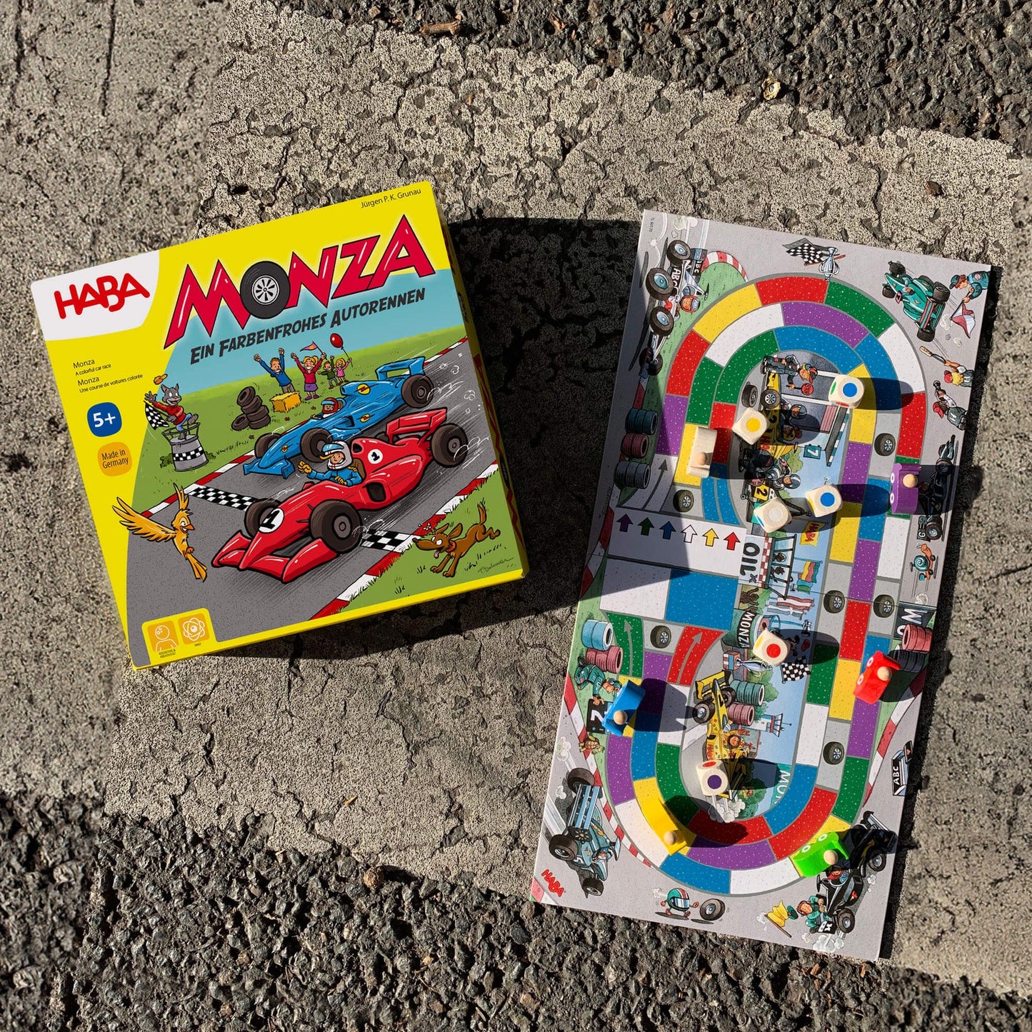 Monza Car Racing Board Game