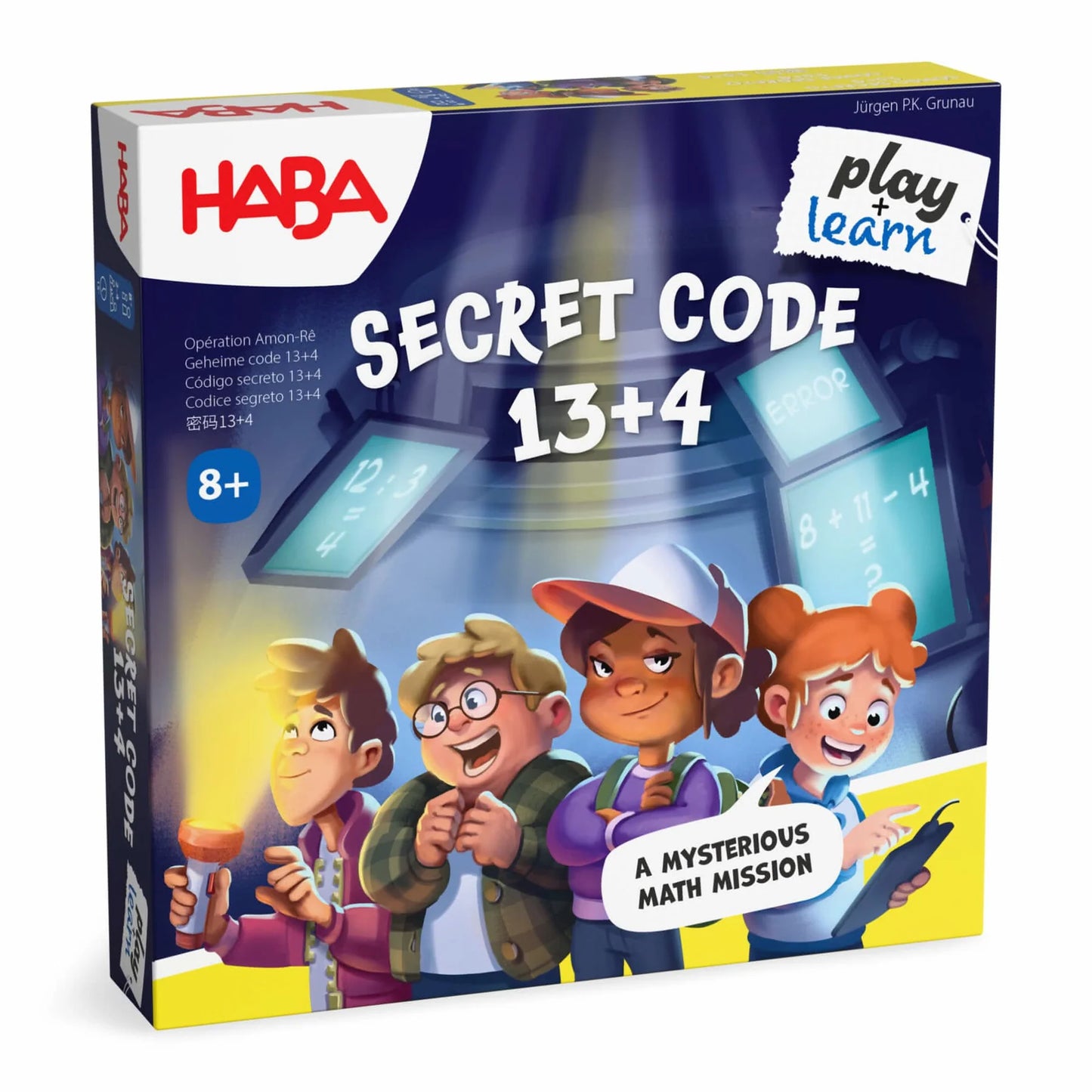 Secret Code 13+4 Math Game - A Learning Game for Arithmetic Operations