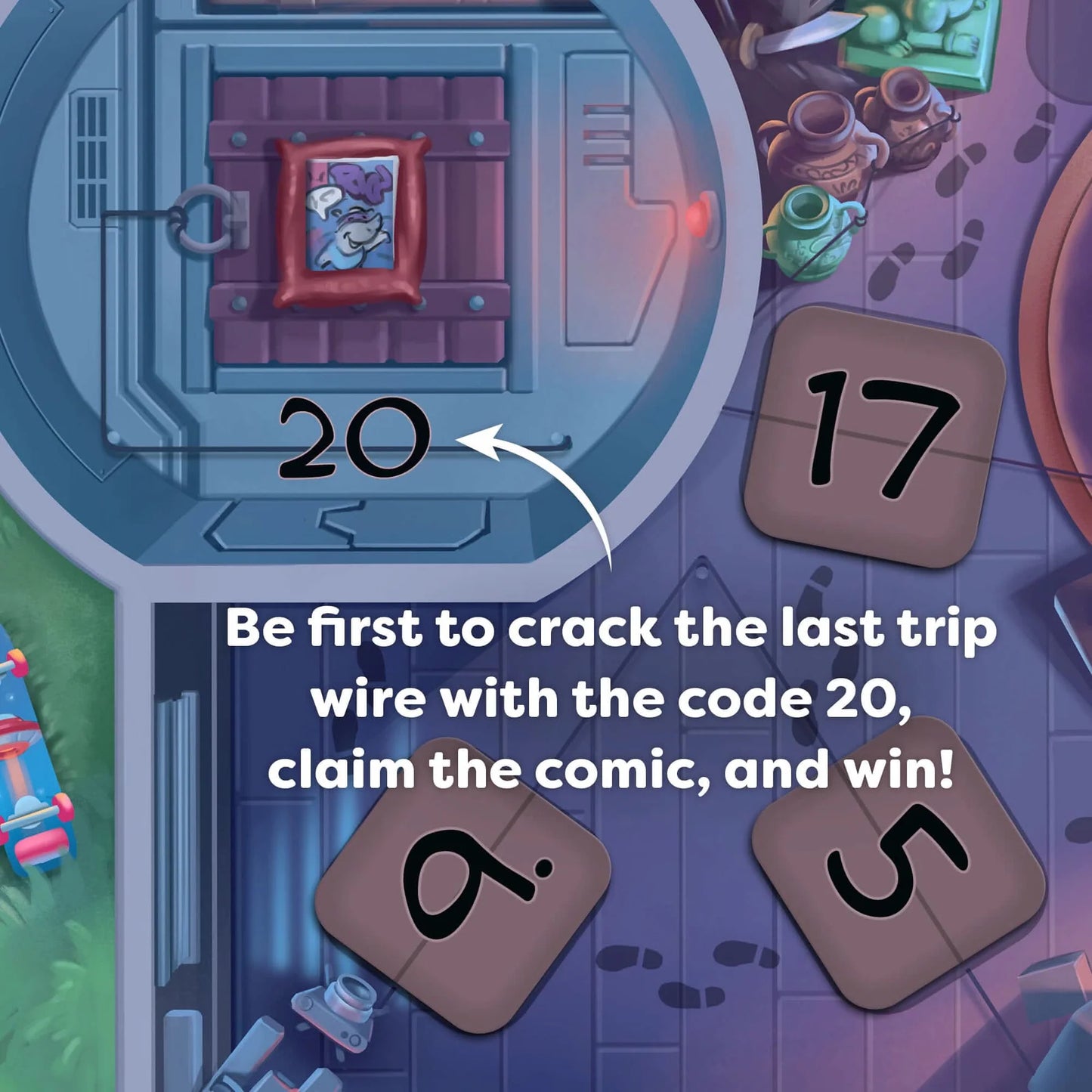 Secret Code 13+4 Math Game - A Learning Game for Arithmetic Operations
