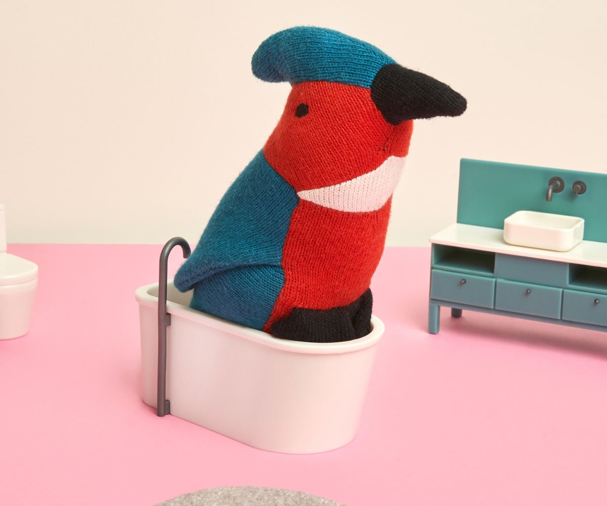 Kingfisher-  Organic Cotton Plush