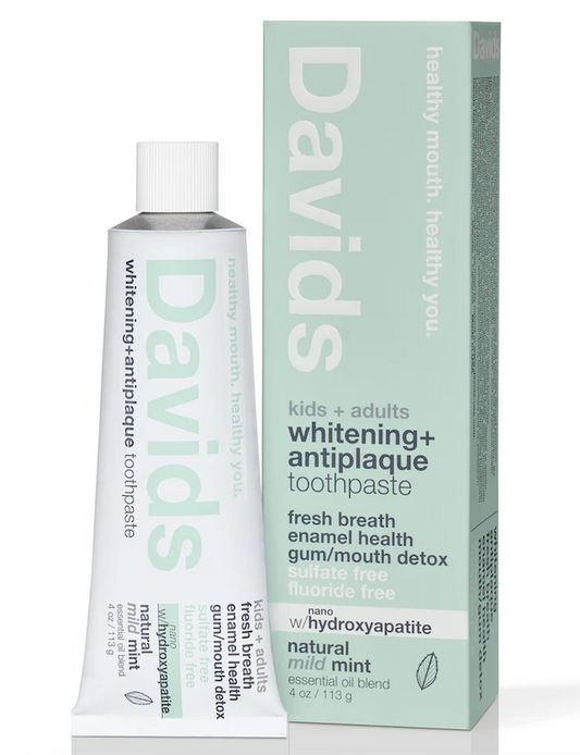 Davids Kids & Adults Premium Toothpaste - Mild Mint
