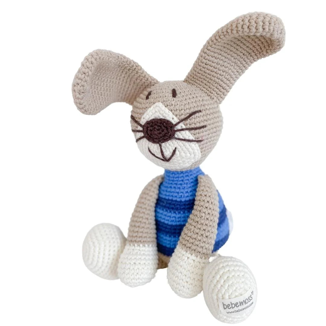 Peter The Rabbit- Organic Cotton Crochet Plush