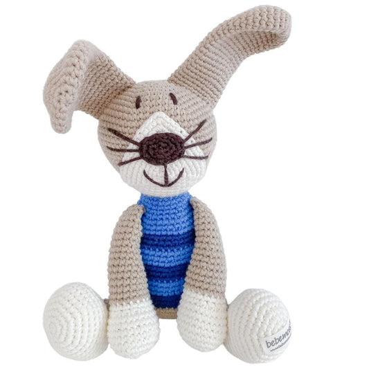 Peter The Rabbit- Organic Cotton Crochet Plush