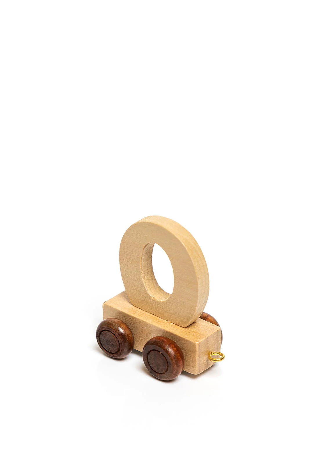 Natural Wood Toy Train Letters