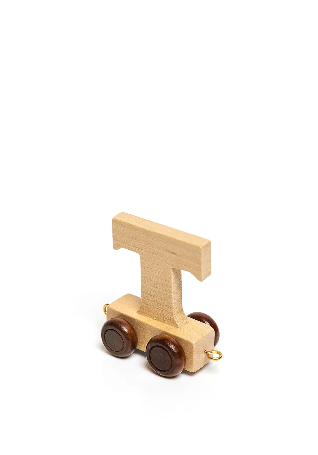 Natural Wood Toy Train Letters
