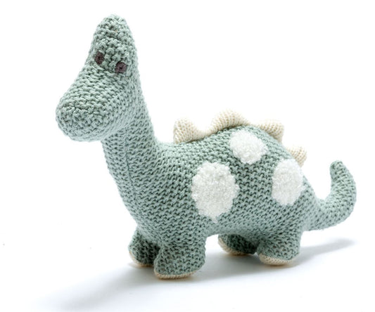 Teal Diplodocus- Organic Cotton Plush