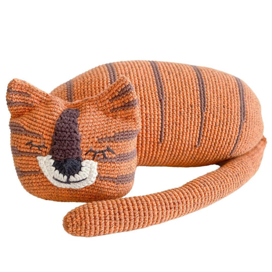 Torey The Tiger- Organic Cotton Crochet Plush