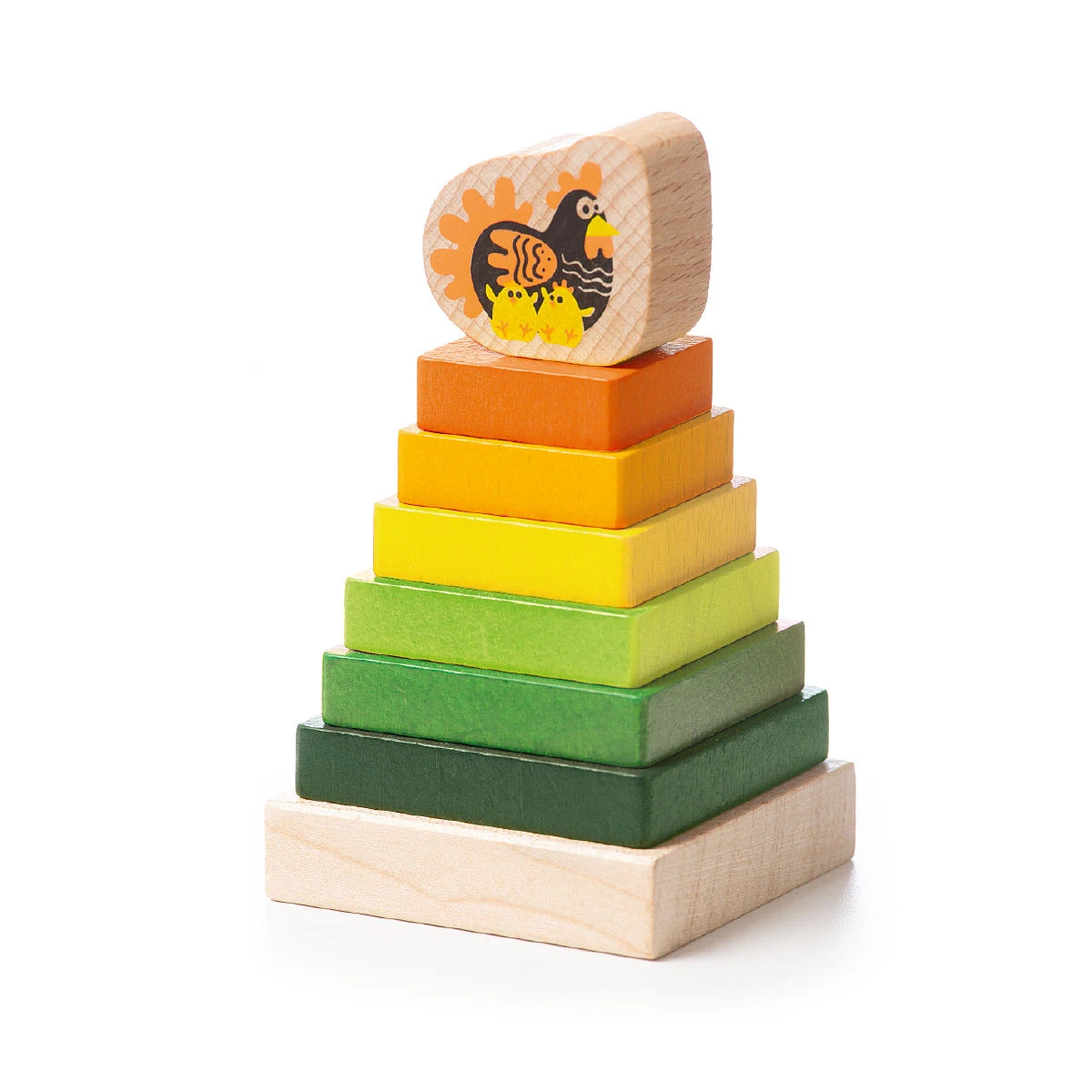 Wooden Toy- Stacking Tower LD-15