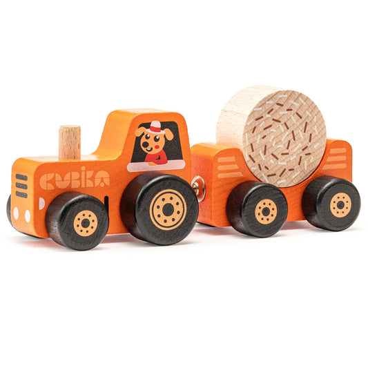 Wooden Tractor