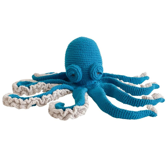 Zelda The Octopus- Organic Cotton Crochet Plush