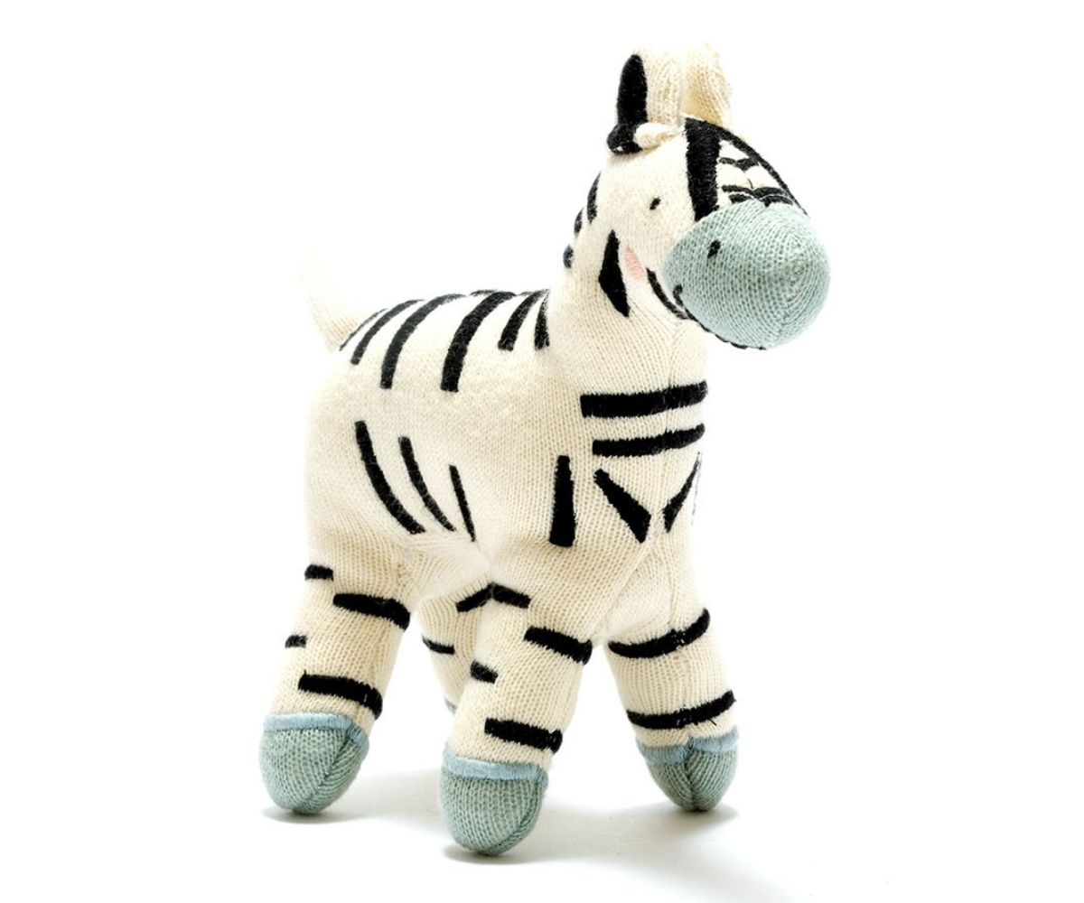 Ziggy The Zebra- Organic Cotton Plush